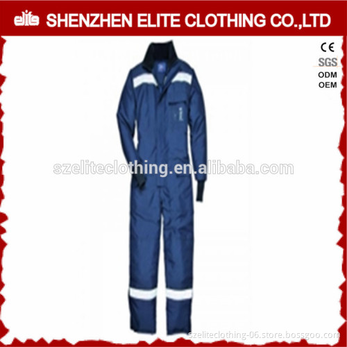 Popular Hot Selling Blue Work Wear Mens Reflective Coverall Cotton